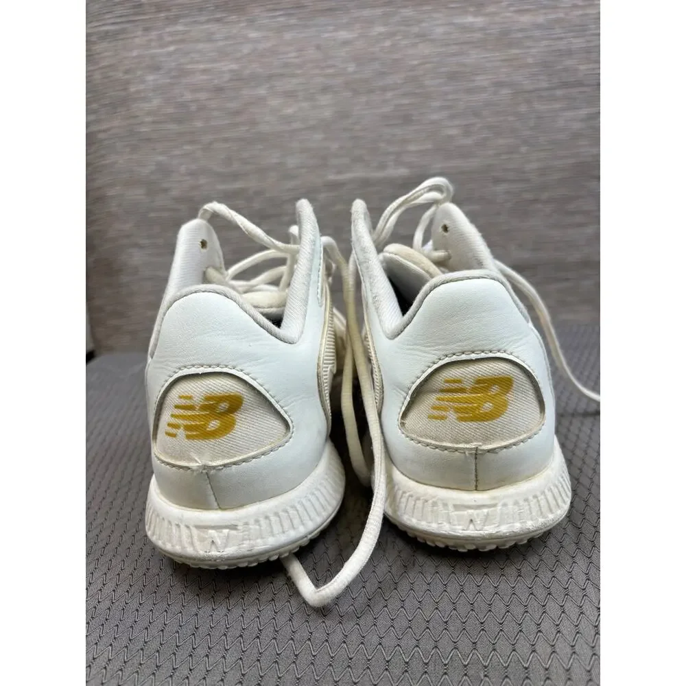 New Balance TSHOWT1 FuelCell Ohtani 1 Trainer Shoes 7.5D White Metallic Gold
